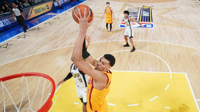 victor wembanyama rising stars all star